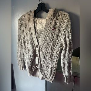 Hollister button up cardigan